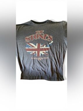 Bravado Charcoal Tee with Maroon & Light Gray Print